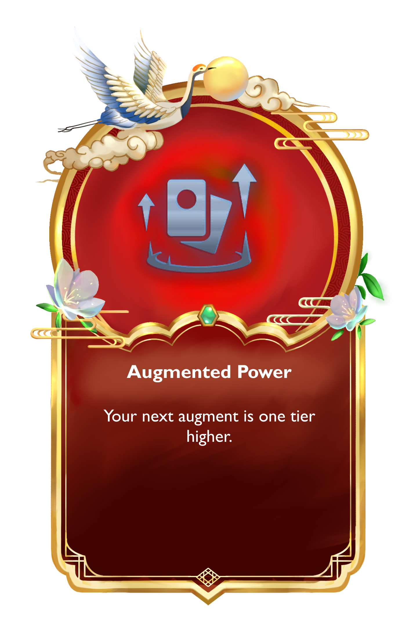 Mythweave silver-tier augment card, Augmented Power